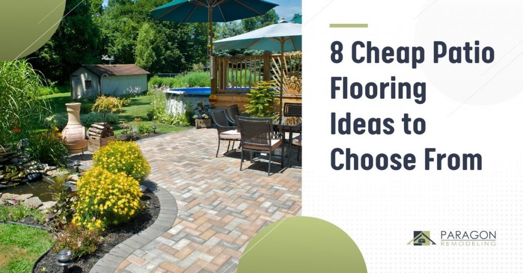 8 Cheap Patio Flooring Ideas to Choose From