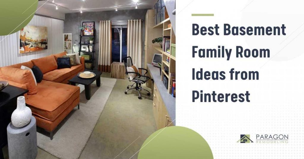 Best Basement Family Room Ideas from Pinterest