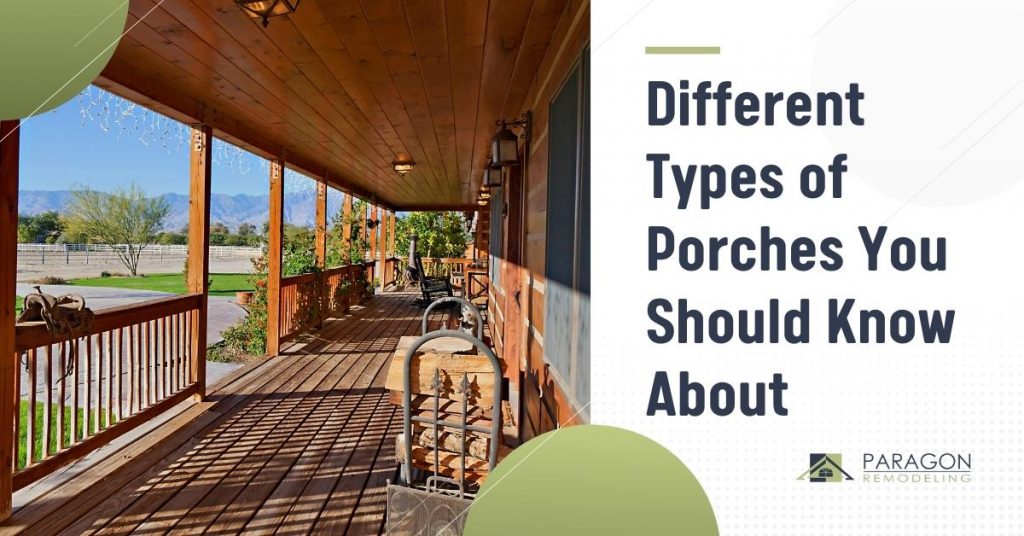 Different Types of Porches You Should Know About