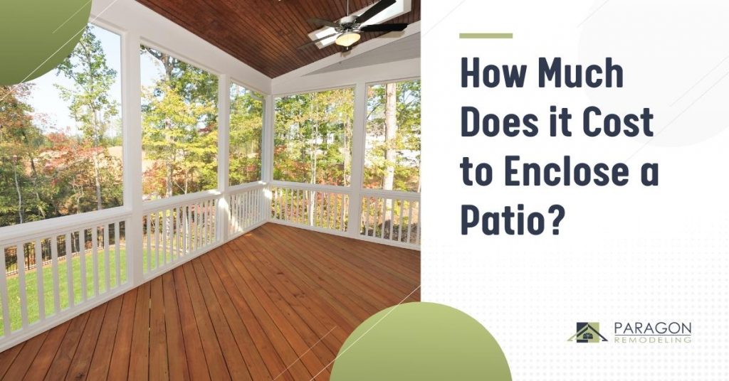 How Much Does It Cost to Enclose a Patio?